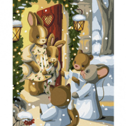 Painting by numbers 40x50 cm KHO6551 Magic of Carols AP0109 universal