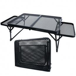 L71D2 FOLDING CAMPING TABLE ALU     SHELVES