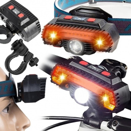 L8B1 BICYCLE AND HEADLAMP            TURN SIGNALS 2 in1