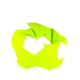 Aga Sofa bag BALL XXXL White - Light green + footrest