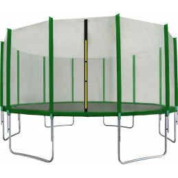 Aga SPORT TOP Trampoline 500 cm Dark Green + protective net