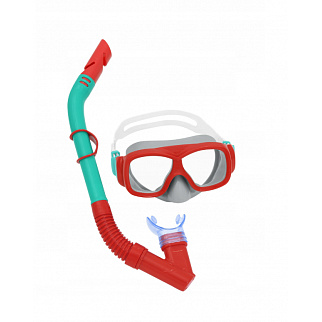 Bestway Diving Set Mask and Snorkel Red/Green