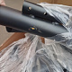 Aga Garden Sun Lounger for Two with Canopy Black 6DAZ429 - SECOND QUALITY