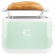 Bestron Toaster from the collection En Vogue - Pastel green