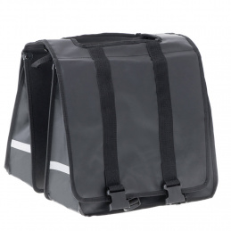 double-sided pannier for bicycle rack