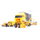 Aga Transporter + metal cars construction machinery