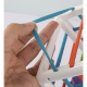 Kruzzel 20377 sensory cube sorter