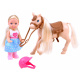 Anlily Kiki Love doll with pony ZA2808
