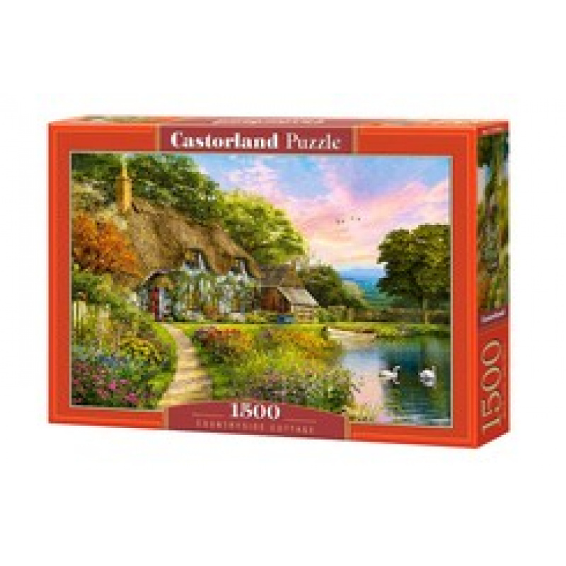 CASTORLAND puzzle 1500 pieces - Country cottage