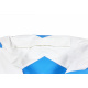 Aga Sofa bag BALL XXXL Blue - White + footrest