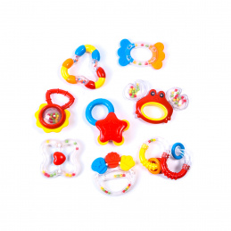 Aga4Kids Set of 8 Rattles