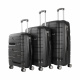 Aga Travel Luggage Set MR4681 Black