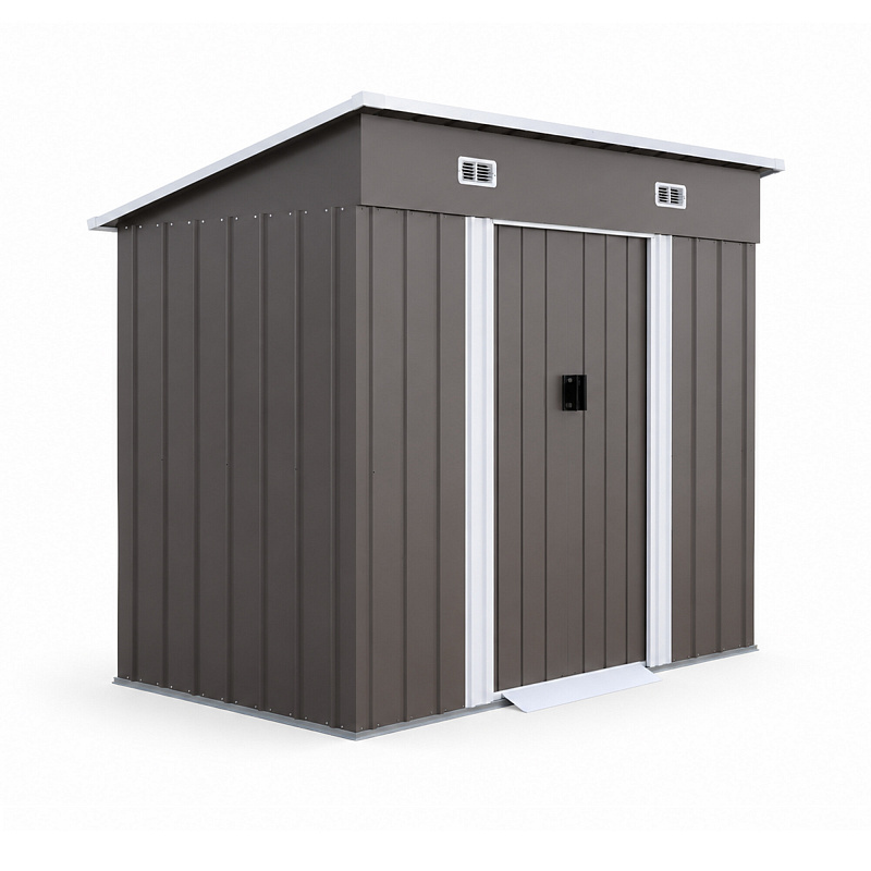 Aga Garden Shed 217x174x110 cm Gray