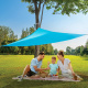 Linder Exclusiv Shade Sail MC2017 3x3x3 m Blue