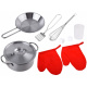 Wooden kitchen with light and sound effect ZA3717