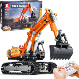 Remote-Controlled Excavator Construction Set 1106-ele ZA5797 Universal