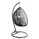 Aga Hanging armchair ORTA Black - Grey