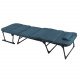 Linder Exclusiv Folding Lounger 2-in-1 Black/Blue