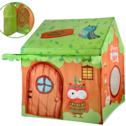 Colorful DOMEK Tent for Children "Forest Friends" + Bag ZA5763 Universal