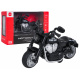 Metal Motorcycle Black with Light and Sound Function