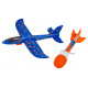 Blue Airplane 2-in-1 Set with Launcher