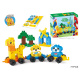 Big Blocks Set Animal Train