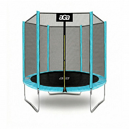 Aga SPORT TOP Trampoline 180 cm Light Blue + Safety Net