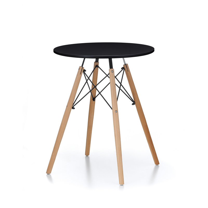 Aga Dining Table 60 cm Black