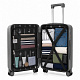 Aga Travel Suitcase MR4671 Dark Gray