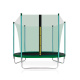 Aga SPORT FIT Trampoline 180 cm Dark Green + inner protective net