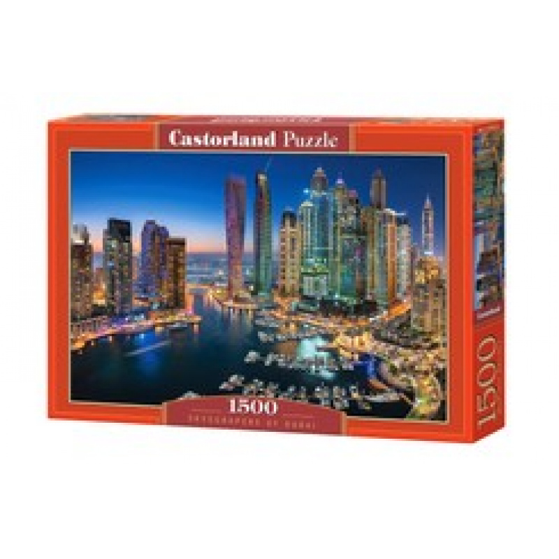 CASTORLAND puzzle 1500 pieces - Dubai skyscrapers