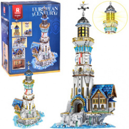 Reobrix Licensed Blocks Medieval Lighthouse 2966ele ZA5805 universal