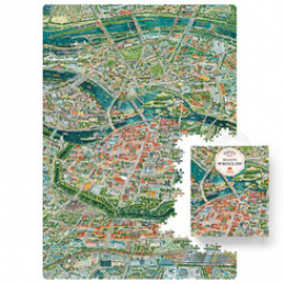 CzuCzu Puzzlove City Wrocław 1000 pieces ZA6108 universal