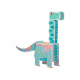 MONUMI 3D Coloring Brontosaurus 3+