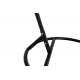 Aga Hanging Chair ORTA MR4200B-LG Black/Grey