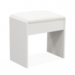 Aga Stool for Dressing Table MRDT14 Matte White