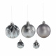 Aga Christmas Baubles MIX 3/6cm 44pcs Grey