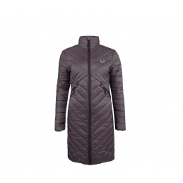 Versace 19.69 Women's Quilted Coat 6DAZ064 Grey - 2. QUALITY