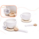 Aga Wooden coffee service for children 14 pieces