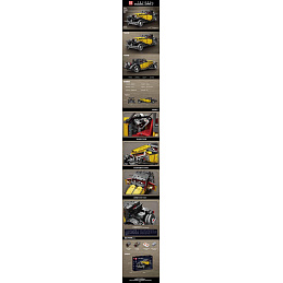 Retro Vehicle Brick Set 3613 pcs.