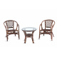 Aga Ratan Set SITA Brown/Dark Red