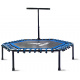 Aga Smart FITNESS Trampoline 130 cm Blue + handle