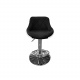 Aga Bar Chair Silver/Black/White