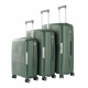 Aga Travel Luggage Set MR4682 Dark Green