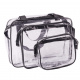 Aga Transparent Travel Cosmetic Bag Set 3pcs