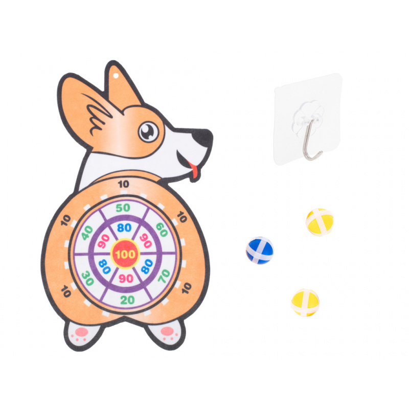 Aga Target with Velcro Dog
