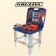 Children's workshop 2in1 with accessories 67 parts ISO 9422