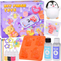 Creative set series: DIY ANIMAL SLIMES - 3D keychains DIY ZA5985 universal