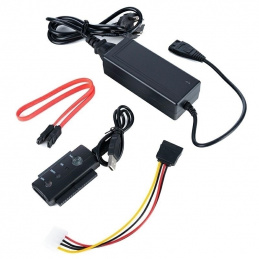 K791A NEW USB ATA/SATA ADAPTER + POWER SUPPLY