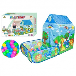 L44C1 CHILDREN'S TENT HOUSE + BALLS